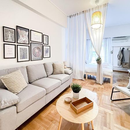 Boho Chic 2Br Apartment In The Center Of Athen Eksteriør billede