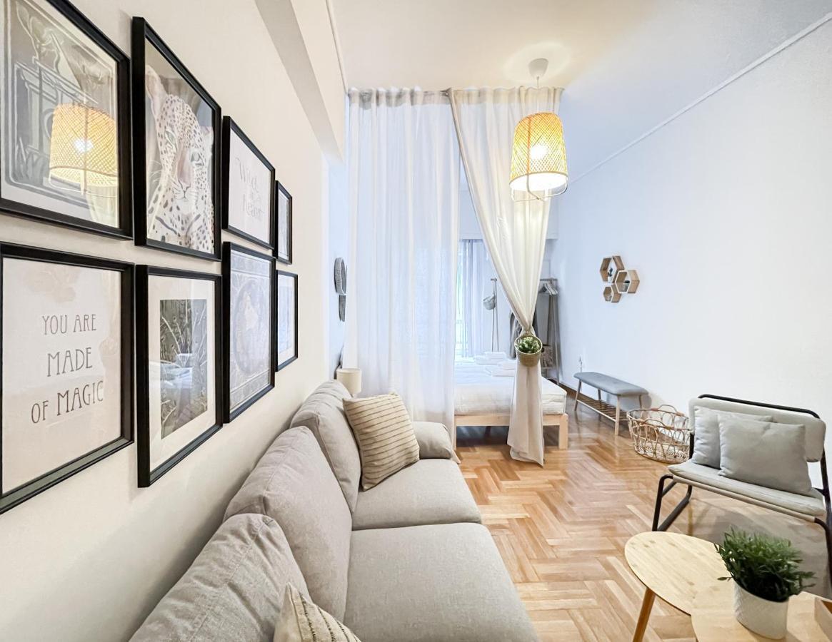 Boho Chic 2Br Apartment In The Center Of Athen Eksteriør billede