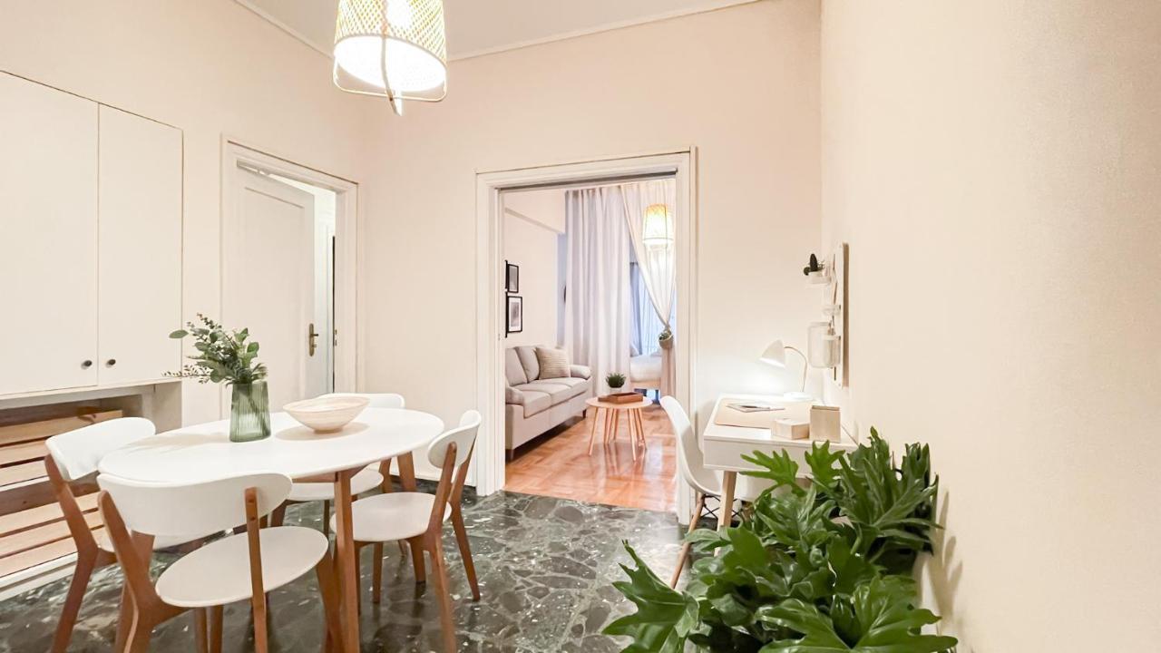 Boho Chic 2Br Apartment In The Center Of Athen Eksteriør billede