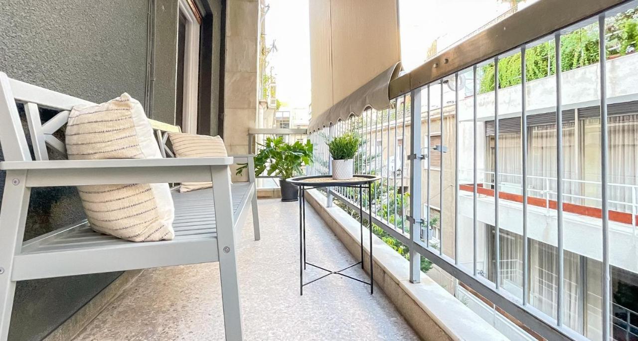 Boho Chic 2Br Apartment In The Center Of Athen Eksteriør billede