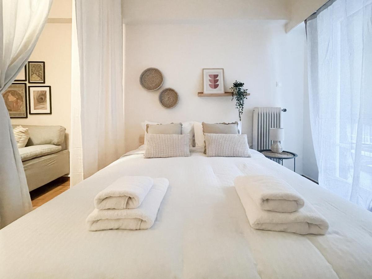 Boho Chic 2Br Apartment In The Center Of Athen Eksteriør billede