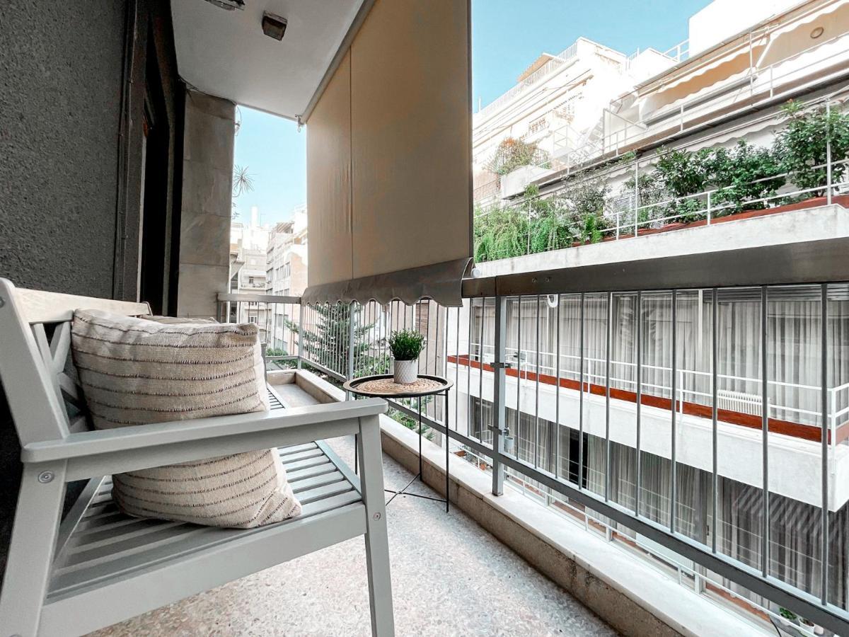 Boho Chic 2Br Apartment In The Center Of Athen Eksteriør billede